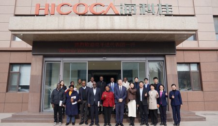 烏干達駐華大使奧利弗·沃內卡一行到訪?？萍?，共話中烏食品裝備合作新篇章